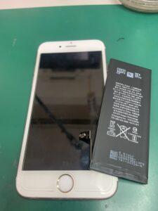 iPhone修理　越谷　電池交換　即日修理