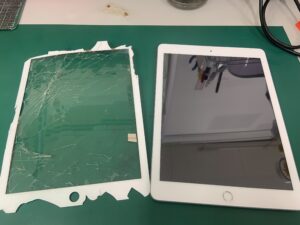 iPad修理　越谷　画面修理　ガラス割れ