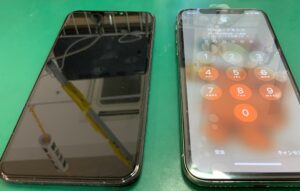 越谷　iPhone修理　表示不良　即日修理