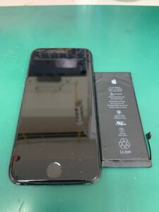 iPhone　電池交換　即日修理　越谷